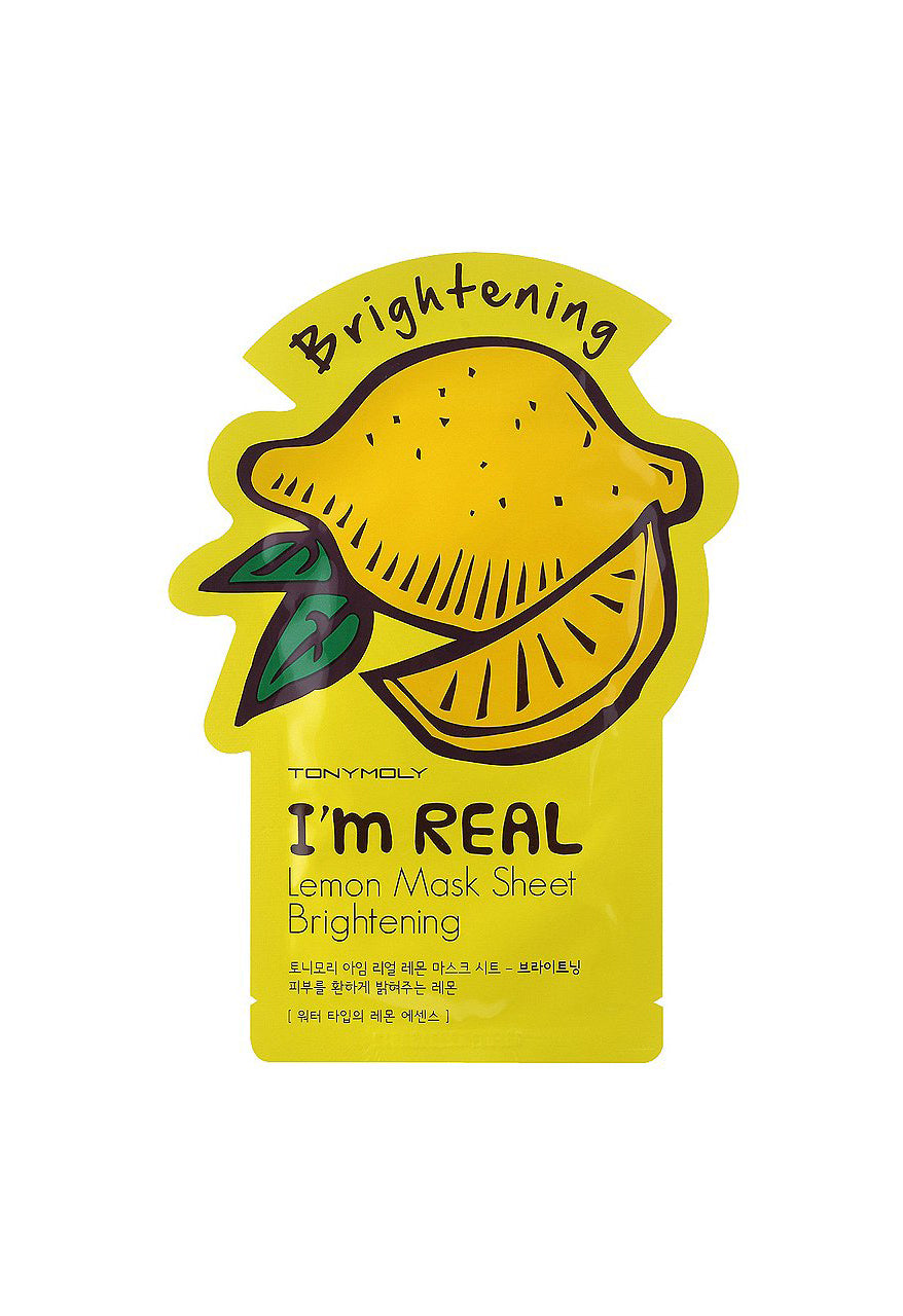 Tony Moly, I'm Lemon, Brightening Sheet Mask, 1 Sheet, (21 g)