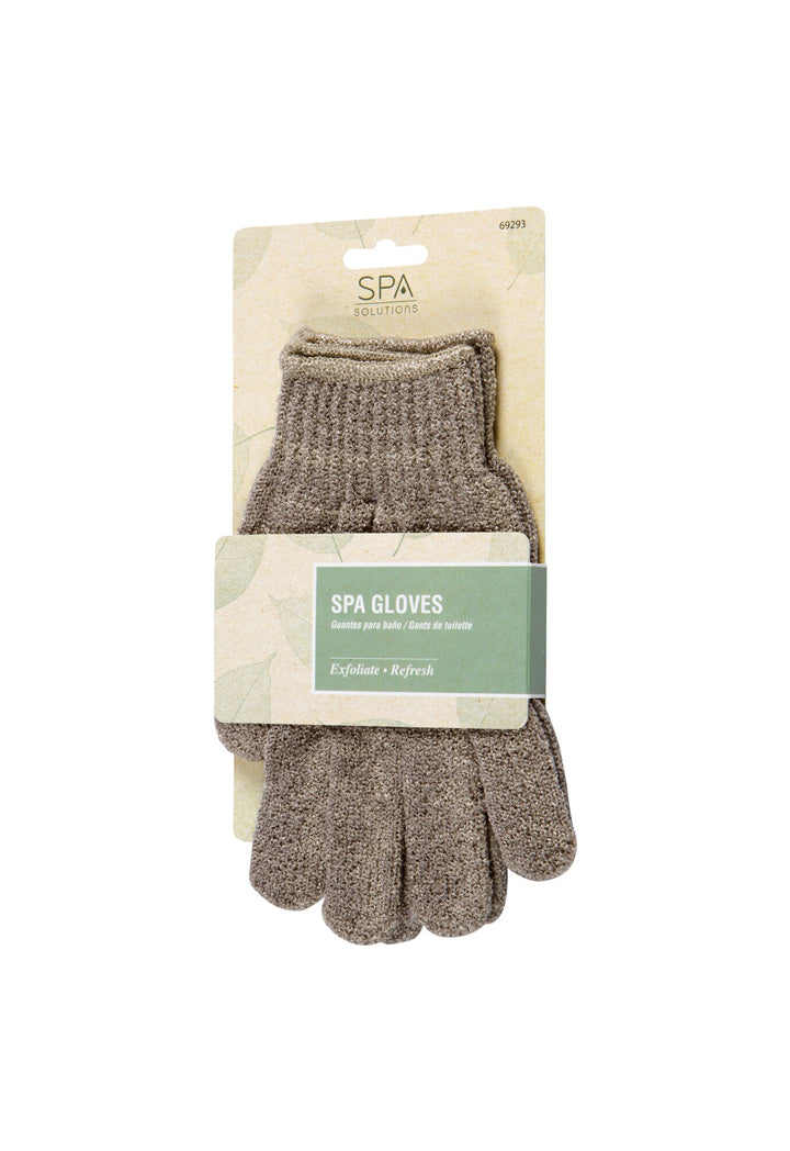 Exfoliating Bath Gloves (Taupe)
