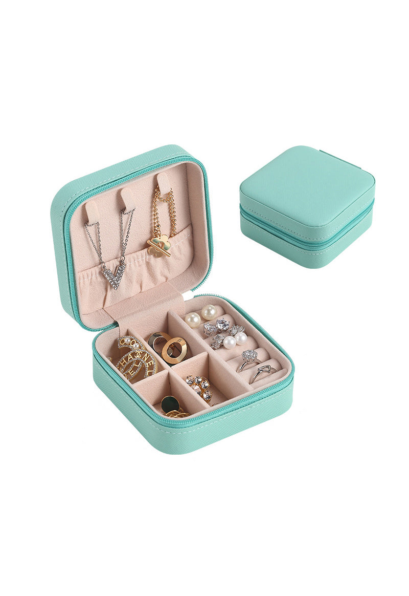 Travel Jewelry Box - Small (Tiffany Blue)