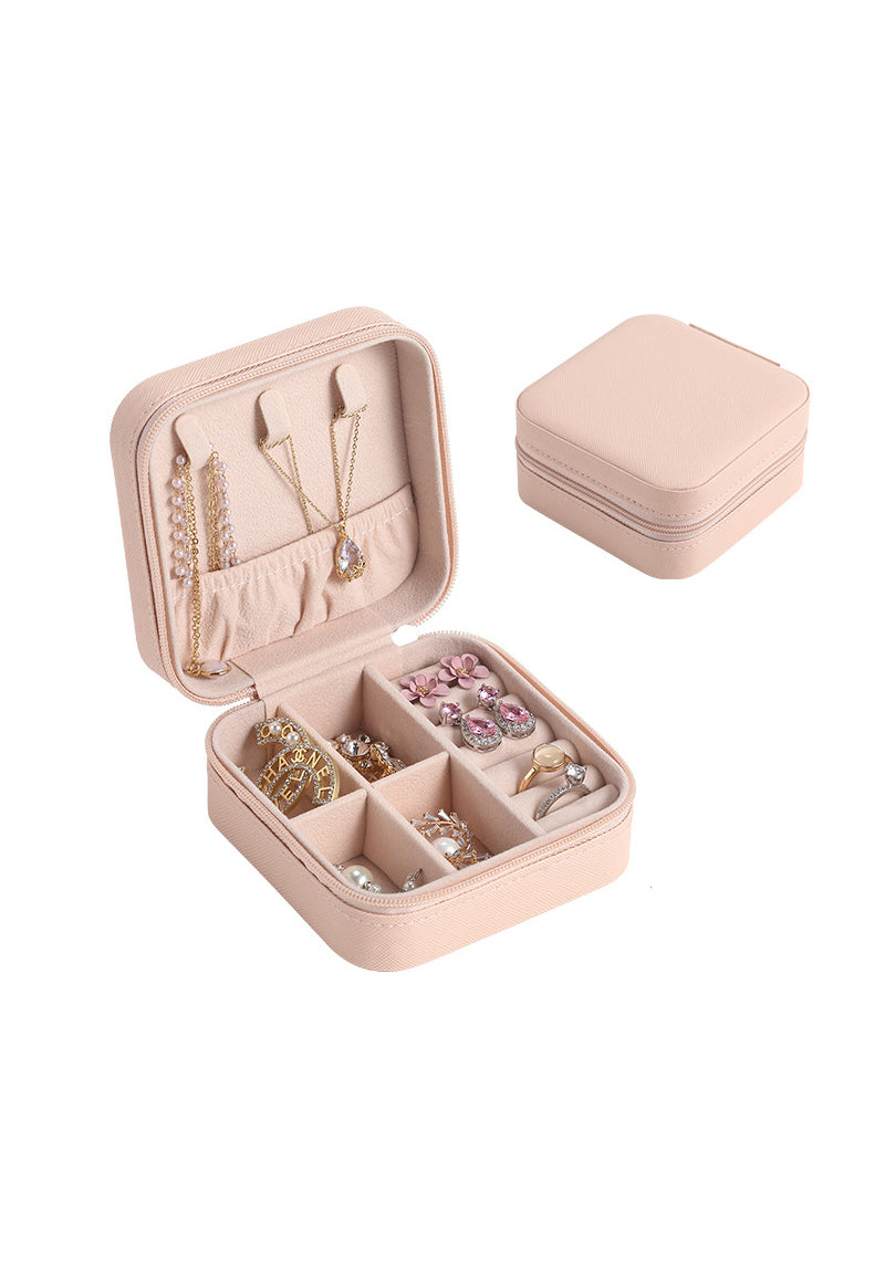 Travel Jewelry Box - Small (Baby Pink)