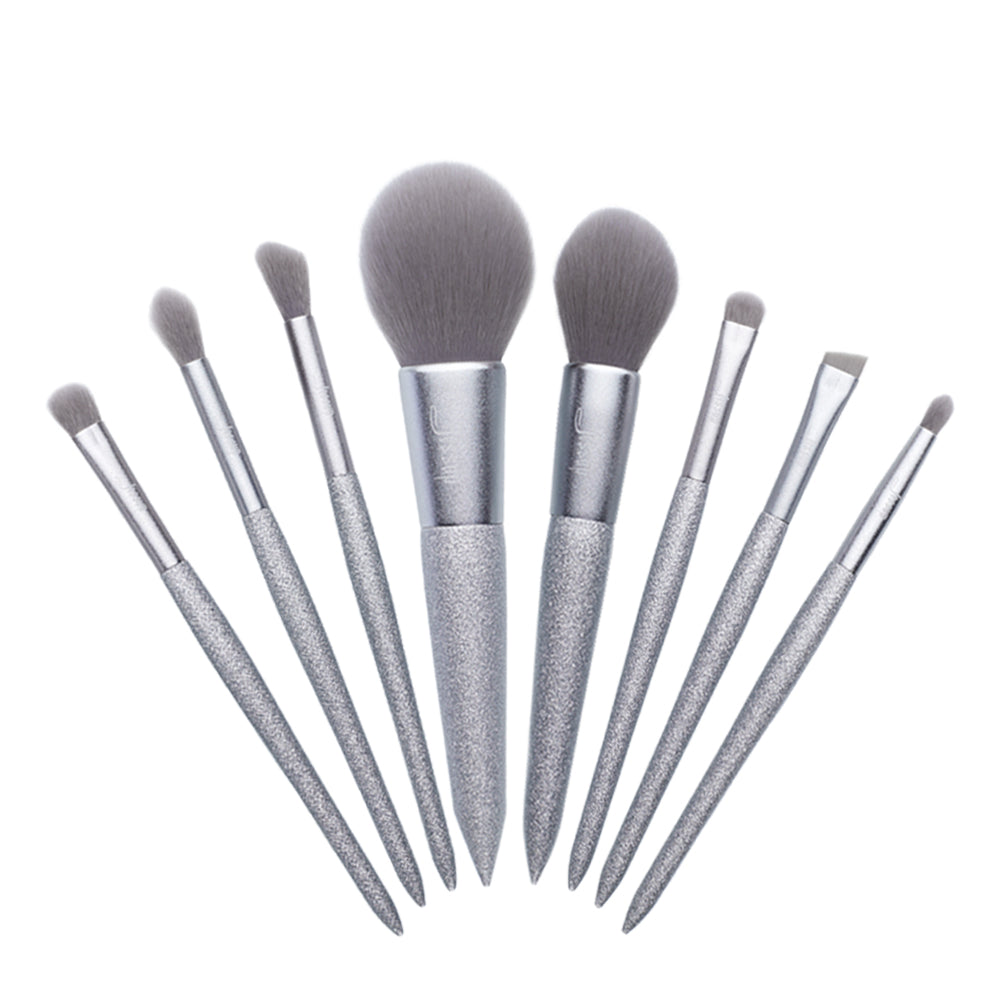 Shining Party Brushes Set (Silver) - Prive Accessories