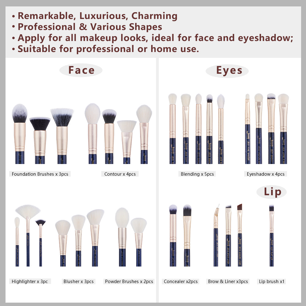 Professional Makeup Brushes 30PCS
