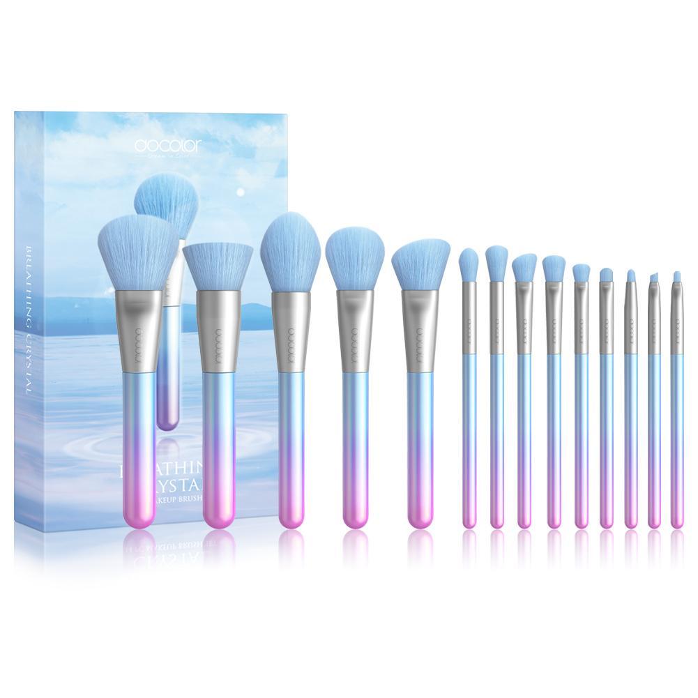 14PCS Makeup Brush Set - Breathing Crystal