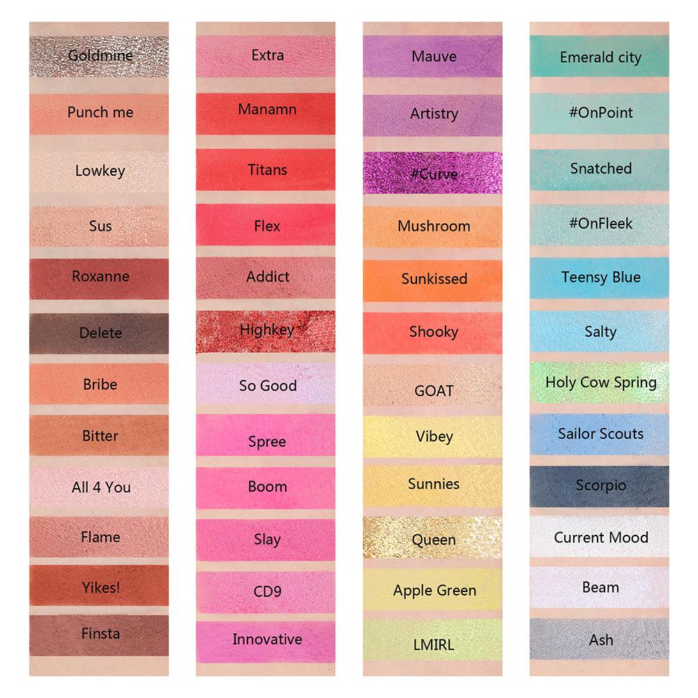 BOOM - 48 Colors Shadow Palettes