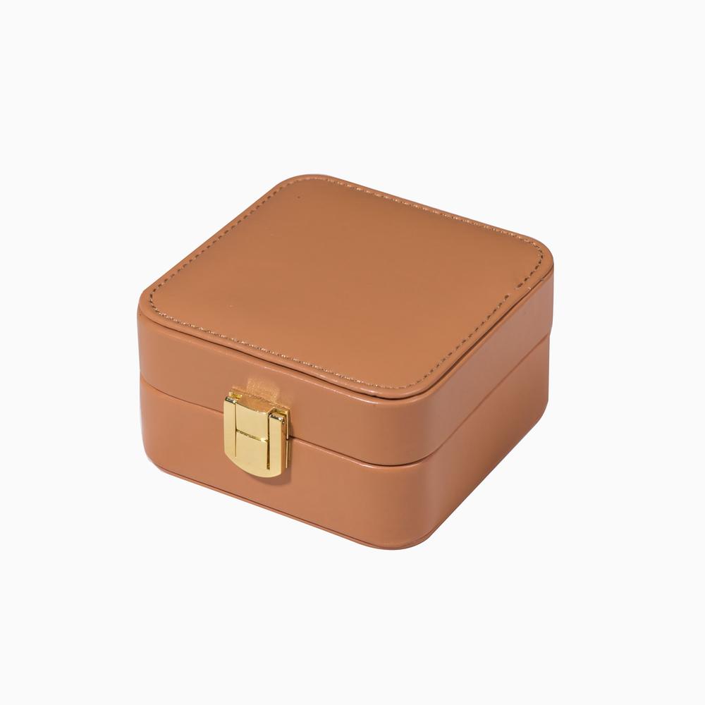 Travel Jewelry Box - Small (Brown)